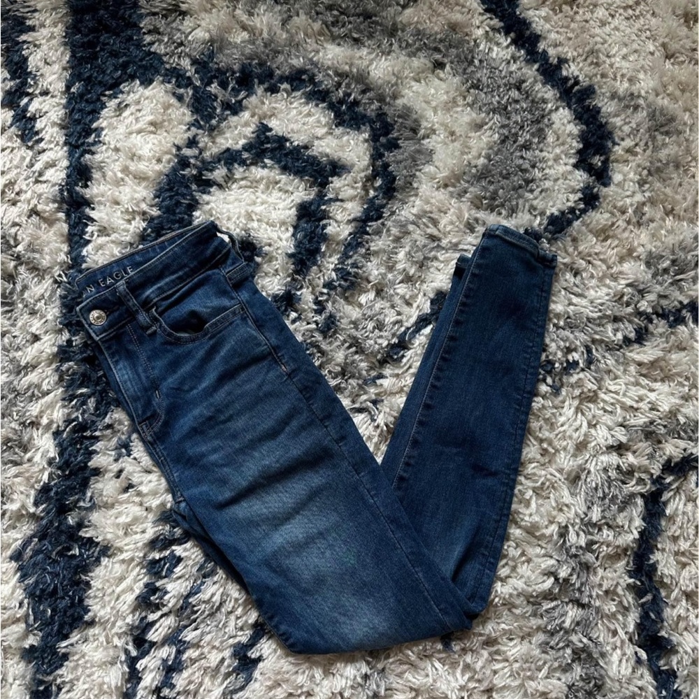 American Eagle Hi Rise Jegging Size 0 Short.